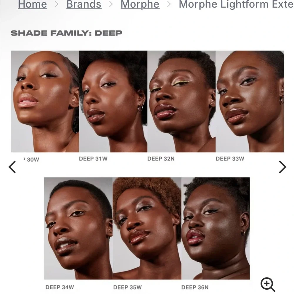 Morphe Lightform Extended Hydration Foundation 33W